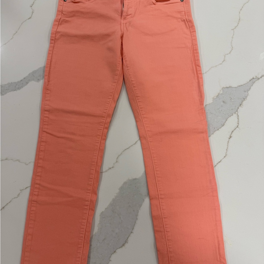 PAIGE Skyline Ankle Peg Pink Jeans Fashion-Forward Style